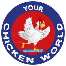 Your Chicken World logo.
